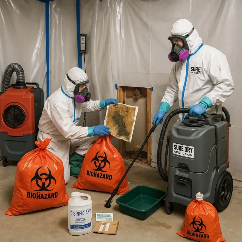 Contaminated Water Handling Protocols process in Marysville, OH