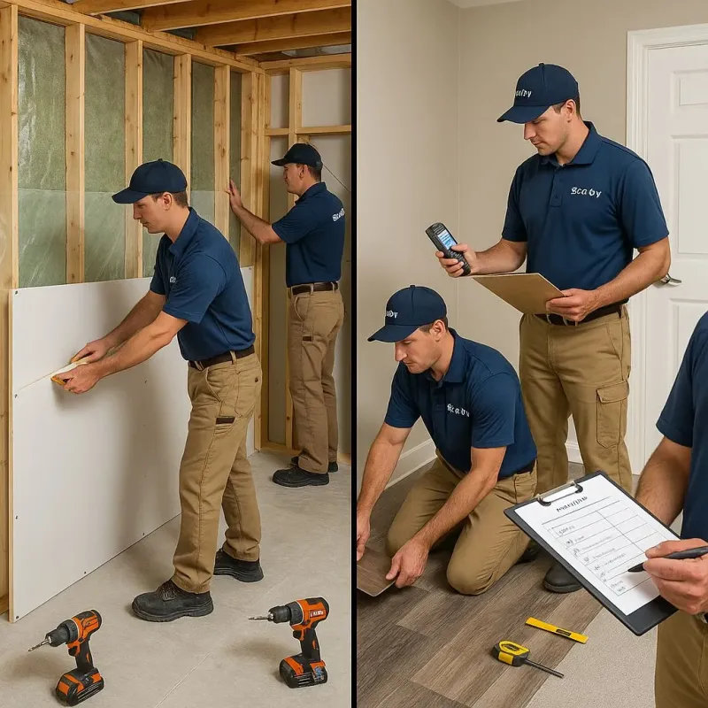 Repairs and Reconstruction process in Marysville, OH
